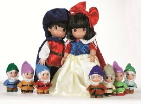Precious Moments Disney (ディズニー)Snow White, Prince, & Seven Dwarfs Set of 9 Dolls ドール 人形