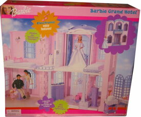 バービー Barbie GRAND HOTEL Playset プレイセット w INTERACTIVE PHONE 100+ Phrases, 5 Deluxe Rooms