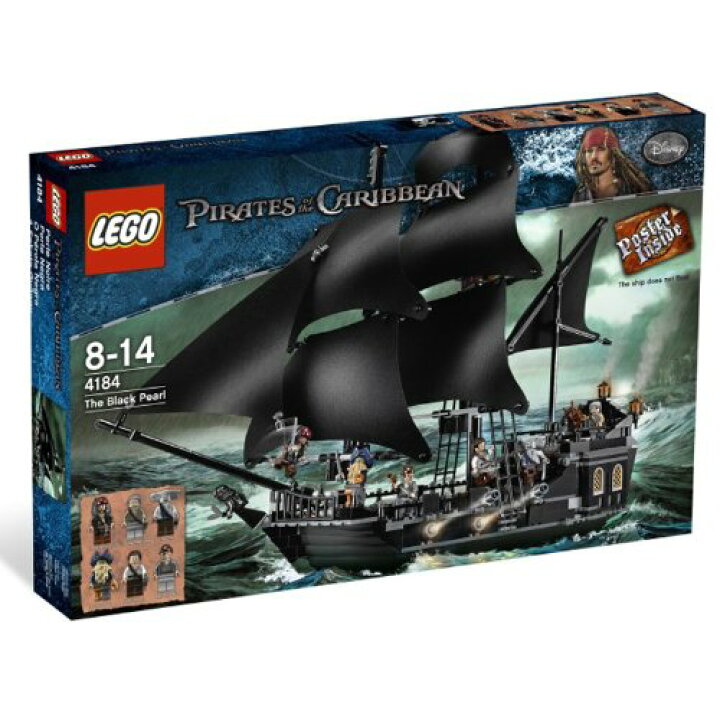 楽天市場】LEGO レゴ パイレーツオブカリビアン ブラックパール号 4184  