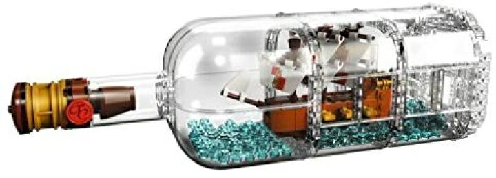 楽天市場】レゴ (LEGO) アイデア ボトルシップ Ship in a Bottle 21313 