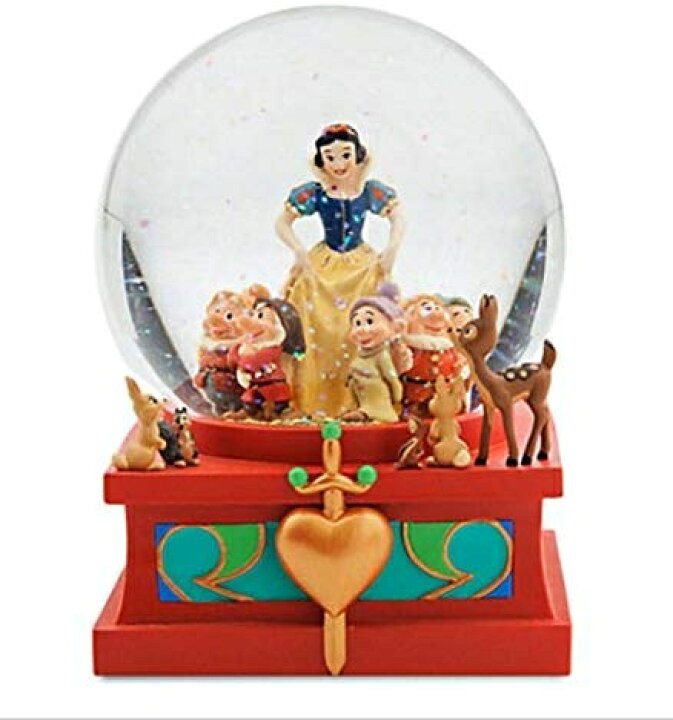 楽天市場 Disney Store ディズニーストア 白雪姫 白雪姫と七人の小人 スノードーム Snow White Snow Globe ワールドセレクトショップ