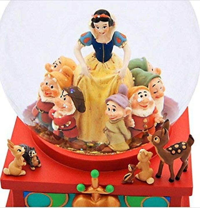 楽天市場 Disney Store ディズニーストア 白雪姫 白雪姫と七人の小人 スノードーム Snow White Snow Globe ワールドセレクトショップ