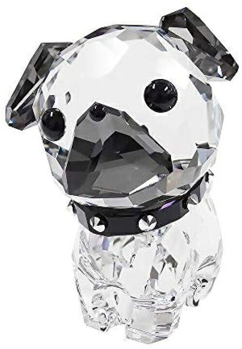 楽天市場】スワロフスキー SWAROVSKI クリスタル フィギュア パグ 犬 