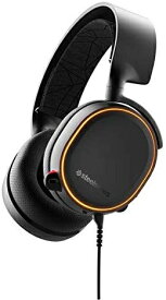 SteelSeries Arctis 5 (2019 Edition) RGB Illuminated Gaming Headset with DTS Headphone:X v2.0 Surro