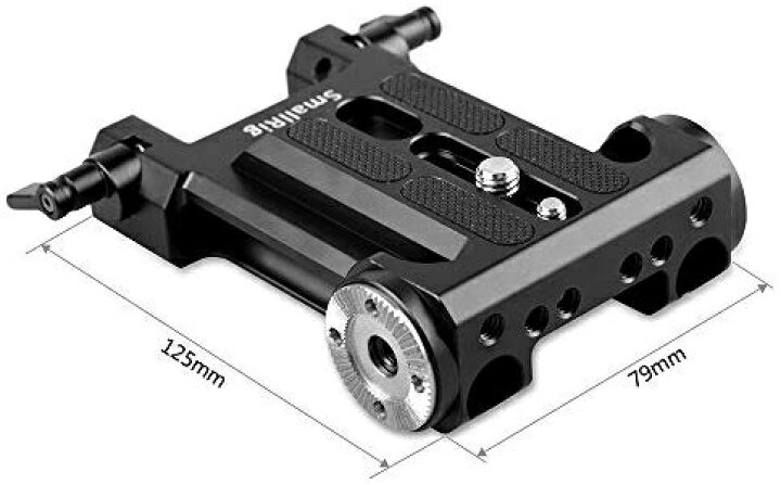 楽天市場】SMALLRIG Sony FS5用ベースプレート軽量15mmレールブロック 