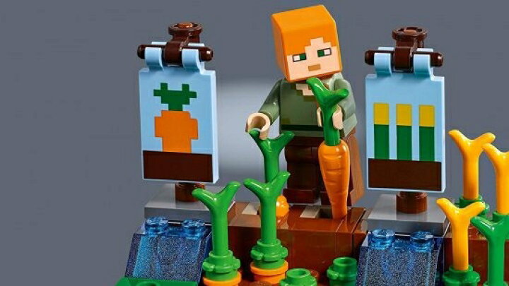 楽天市場】レゴLEGO マインクラフト 畑のコテージ 21144 : ワールド 