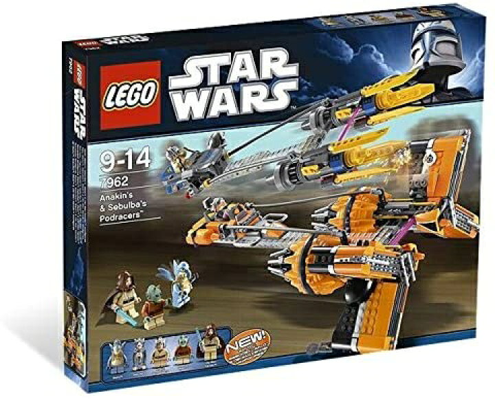 楽天市場】レゴ スター・ウォーズ アナキンとセブルバのポッドレーサー 