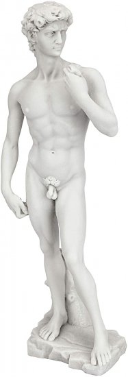 Design Toscano Bonded 売り切れ必至 Marble Statue 1504 David 人気激安