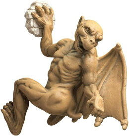 (Single) - Design Toscano - Halloween - Gaston The Gothic Gargoyle Computer Climber Statue