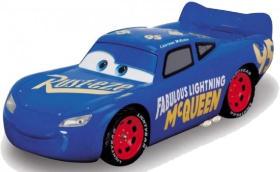 Disney Cars ディズニー カーズ ファビュラス マックイーン ブルー 1:12 30cm キャラクター ラジコンカー