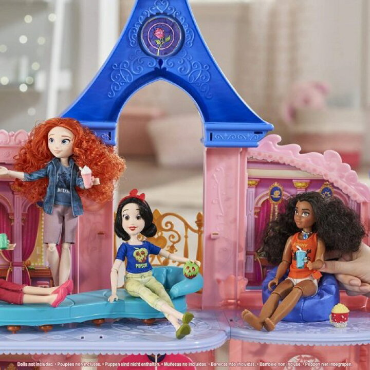 ディズニープリンセスたちの大きなお城 プレイセット ドールハウス Dollhouse アクセサリー16個付き 家具6種類 Castle Princess 輸入品 Fashion Doll Disney