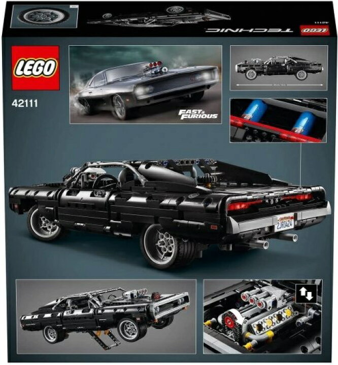 楽天市場】レゴ LEGO 42111 テクニック ワイルド・スピード ドムの 