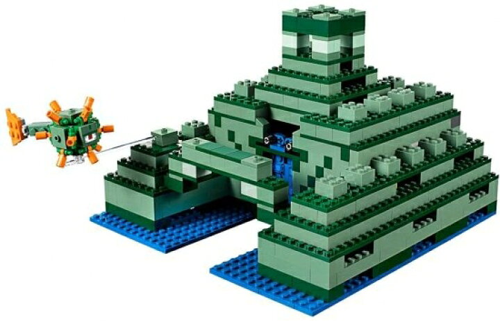 楽天市場】(レゴ) LEGO マインクラフト ザ・オーシャン・モニュメント 