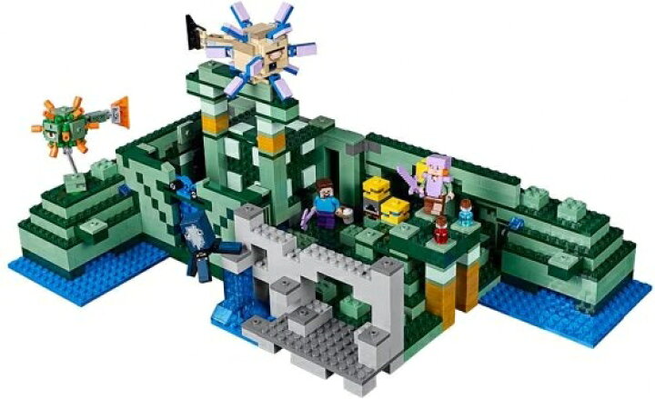 楽天市場】(レゴ) LEGO マインクラフト ザ・オーシャン・モニュメント 