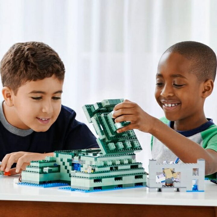 楽天市場】(レゴ) LEGO マインクラフト ザ・オーシャン・モニュメント 