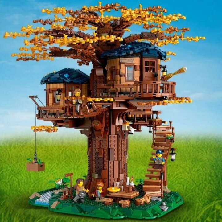 楽天市場】レゴLEGO アイデア ツリーハウス 21318 ブロック おもちゃ 