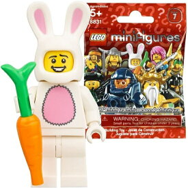 レゴ（LEGO） ミニフィギュア シリーズ7 ウサギの着ぐるみを着た男 ｜LEGO Minifigures Series7 Bunny S