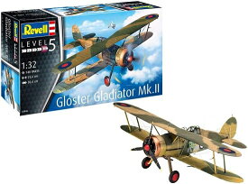 ドイツレベル 1/32 イギリス空軍 グロスター グラジエーター Mk.II プラモデル 03846