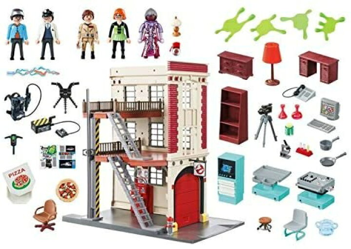 楽天市場】PLAYMOBIL（プレイモービル) ゴーストバスターズ ファイヤー 