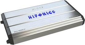 Hifonics ZXX-3200.1D Zeus Mono チャンネル カーオーディオ アンプ (Silver) ? Class D Amp, 3200-Watt, Aluminum Heat Sink, Variable Electronic