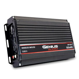 Genius Audio GMP-800.1D Compact Mini Plus カーオーディオ アンプ モノブロック 1800W Max Class D 1 Ohm Stable with Power Protection システム a