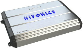 Hifonics ZXX-1000.4 Zeus Four チャンネル カーオーディオ アンプ (Silver) ? Class A/B Amp, 1000-Watt, Aluminum Heat Sink, Variable Electronic