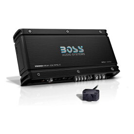 BOSS Audio システム OX2.800 Onyx シリーズ カーオーディオ ステレオ アンプ ? 1600 High Output, 2 チャンネル, Class A/B, 2/4 Ohm, Low/High Leve