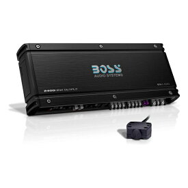 BOSS Audio システム OX4.600 4 Onyx シリーズ カーオーディオ ステレオ アンプ ? 2400 High Output, 4 チャンネル, Class A/B, Low/High Level Input
