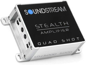 ST4.500D - Soundstream 4チャンネル 500W Max Class-D アンプ