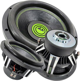 Car Vehicle サブウーファー Audio スピーカー - 15 Inch Competition Grade Pressed Paper Cone, 2 Ohm DVC, Advanced Air Flow, 3500W Power for ス
