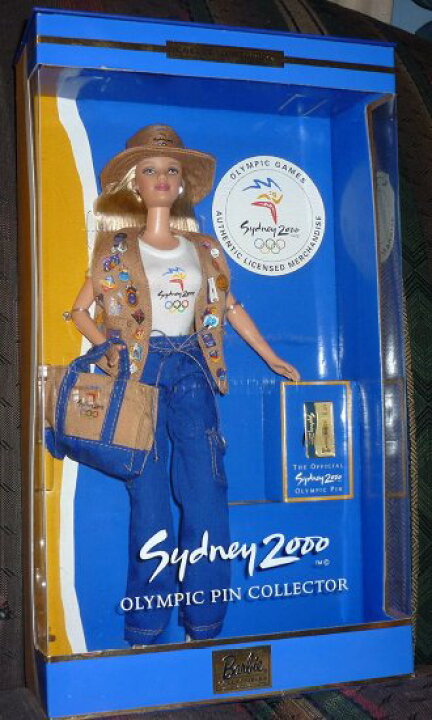 楽天市場】Barbie バービーシドニー2000オリンピックピンコレクター 