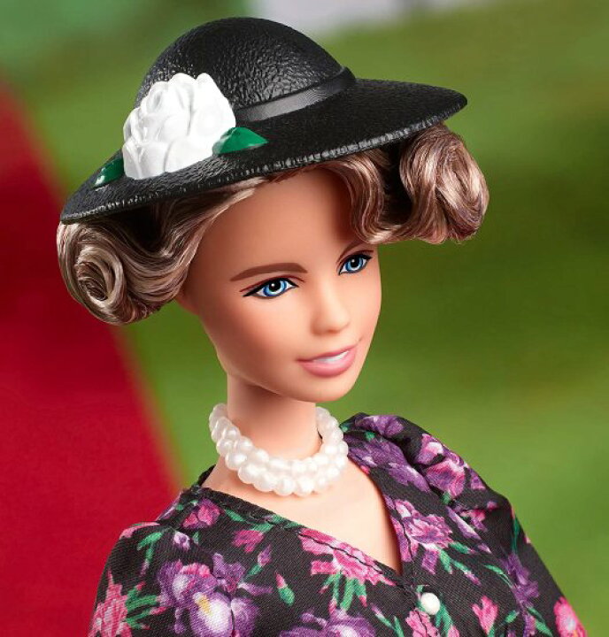 楽天市場】Barbie バービー感動的な女性エレノアルーズベルトドール 