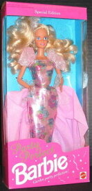Barbie Party Perfect バービー Doll、1992 Edition、Mattel＃1876、Sepcial Edition
