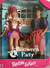 Barbie ハロウィーンパーティーバービー＆ケンドールズセットターゲットスペシャルエディションwバービー人形＆ケンドールパイレーツ（1998）