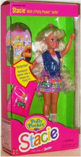 楽天市場】Barbie バービー12982、バービーポリーポケットステイシー