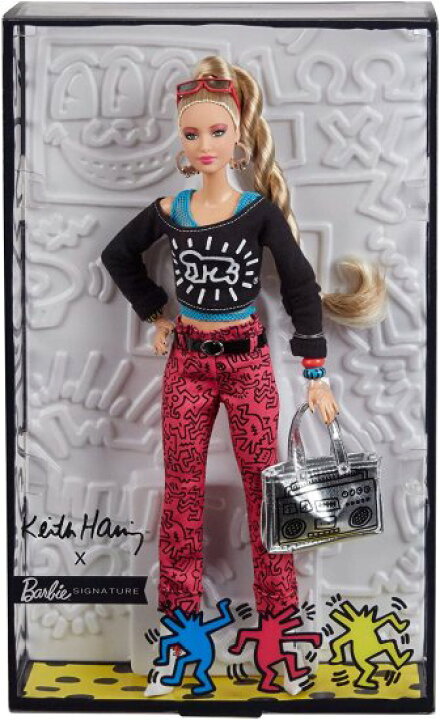 楽天市場】Barbie キース・ヘリングxバービー人形 : ワールドセレクト 