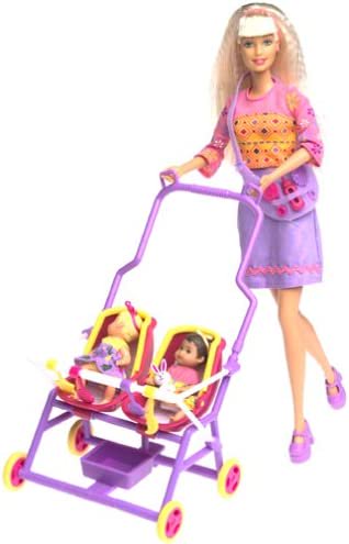 最も完璧な Barbie バービー＆クリシー散歩 'nプレイ！ 3-in-1の楽しみ