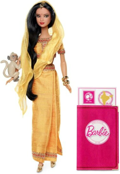 楽天市場】Barbie ワールドインド人形のバービーコレクタードール 