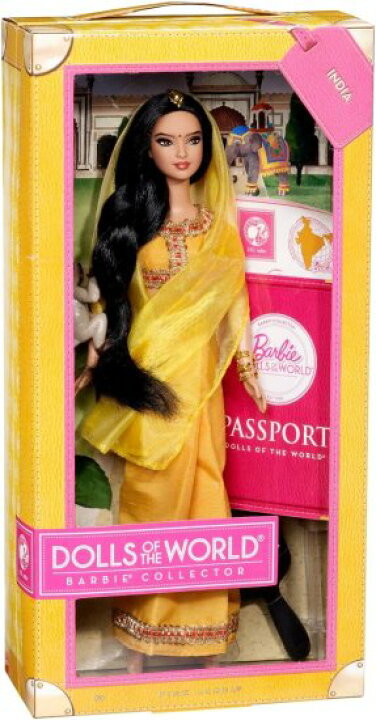 楽天市場】Barbie ワールドインド人形のバービーコレクタードール 