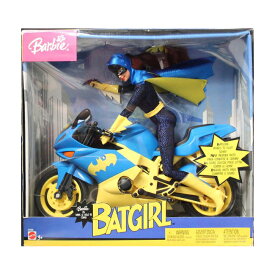 Barbie バービー年2003年スーパーヒーロー12インチ人形セット - バットガールのオートバイとバタランのバットガールとしてのバービー