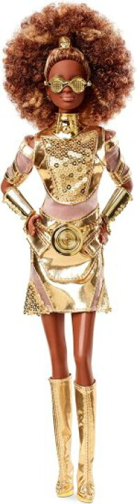 楽天市場】Barbie バービーコレクターのスターウォーズC-3po xバービー 