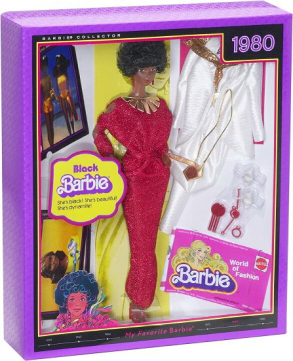 楽天市場】Barbie バービー私のお気に入りの黒いバービー人形 