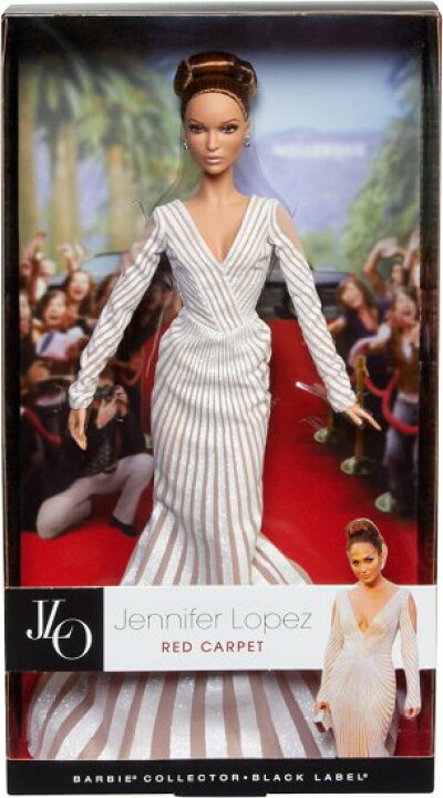 楽天市場】Barbie バービー ジェニファー・ロペス レッドカーペット 