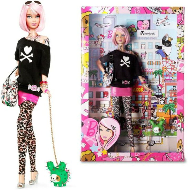 楽天市場】Barbie バービーコレクター-Tokidoki バービー Doll -Gold 