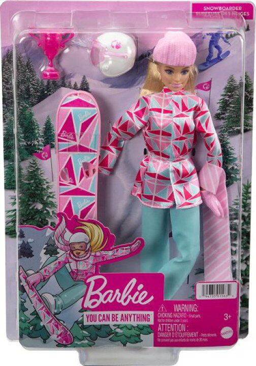 楽天市場】Barbie バービーウィンタースポーツスノーボーダーブロンド 