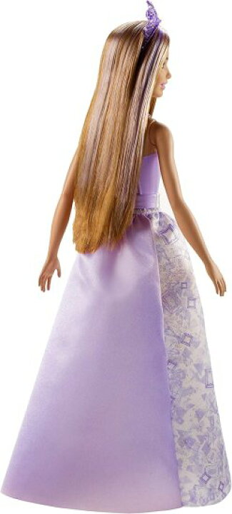 最大 オフ Barbie バービードリームトピアプリンセスドール 紫色の宝石風の衣装とティアラを着た約12インチのブルネット 3 7歳 Fucoa Cl