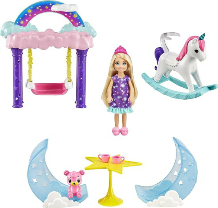 楽天市場】Barbie バービードリームトピアチェルシープリンセスドール 