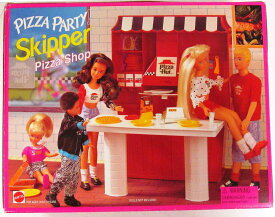 Barbie バービーピザパーティー！スキッパーピザショッププレイセット（1995 Arcotoys、Mattel）
