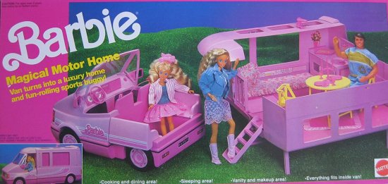 NEWBarbie バービー Magical Motor Home Mattel 1990