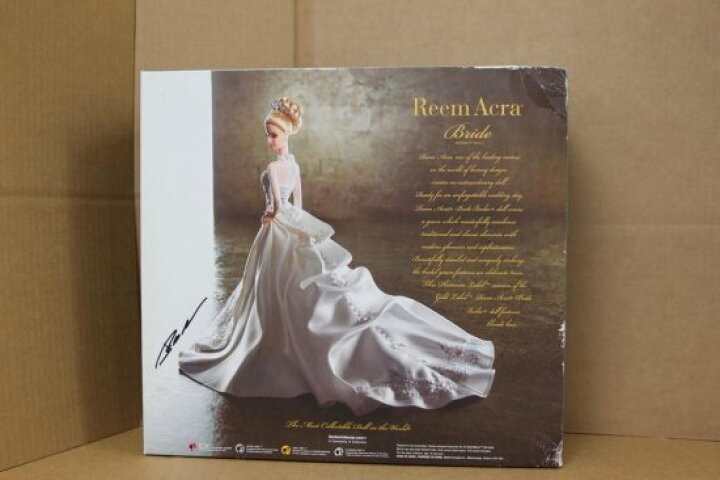 楽天市場】Barbie Reem Acra Bride バービー Platinum Edition Reem 